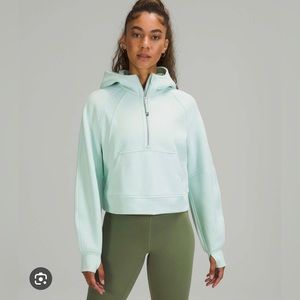 Lululemon scuba oversized half zip